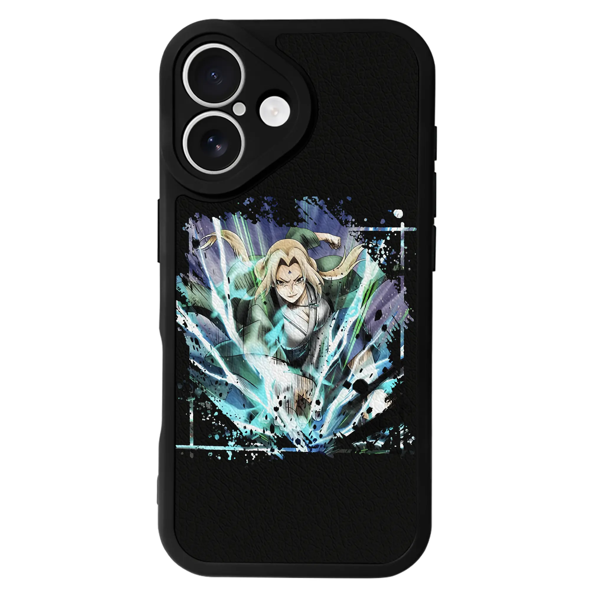 ナルト グッズ 綱手 - IPhone 16シリーズ対応 ・ シリコンスマホケース ・ レザー調 ・ 高精度フィット ・ 耐衝撃 ・ ワイヤレス充電対応 ・ 精密カット